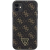 Etui Guess 4G Triangle Metal Logo na iPhone 11 / XR - czarne