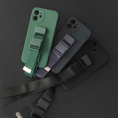 HURTEL ETUI ROPE CASE DO SAMSUNG GALAXY S21 5G Z ŁAŃCUSZKIEM I DŁUGĄ SMYCZĄ