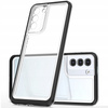 Clear 3in1 etui do Samsung Galaxy S22+ (S22 Plus) żelowy pokrowiec z ramką czarny