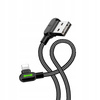McDodo phone cable, Fast charging, 90° LED angle, for iPhone 1.2m