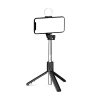 HURTEL SELFIE STICK WH1YXS Z LAMPĄ 1M DO TELEFONÓW I SMARTFONÓW DO NAGRANIA