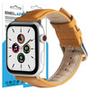 BELINE PASEK DO APPLE WATCH 42/44/45/49MM SKÓRZANY JASNOBRĄZOWY DO APPLE