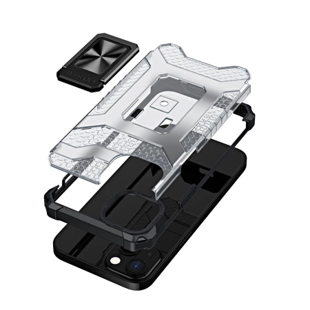HURTEL CASE CRYSTAL RING DO IPHONE 13 PANCERNE ETUI Z MAGNETYCZNYM UCHWYTEM