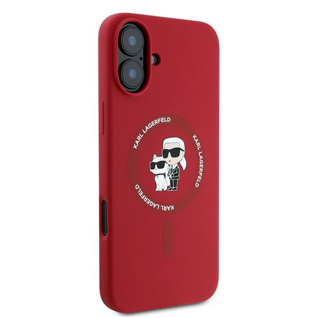KARL LAGERFELD KLHMP16MSCMKCRHR ETUI DO IPHONE 16 PLUS HARDCASE SILIKON