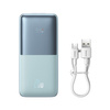 Powerbank Baseus Bipow Pro 10000mAh 20W niebieski z kablem USB Typu A - USB Typu C 3A 0.3m (PPBD040203)