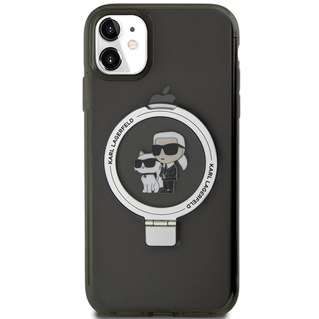 KARL LAGERFELD ETUI HARDCASE RING STAND DO IPHONE 11 XR DO MAGSAFE
