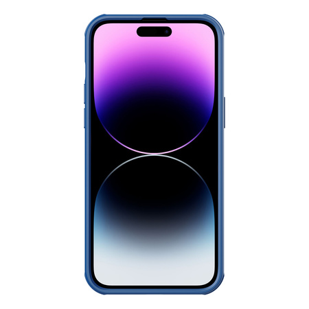 Nillkin CamShield S Case etui iPhone 14 Pro Max pancerny pokrowiec osłona na aparat niebieskie