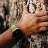 UNIQ pasek Stride Apple Watch Series1/2/3/4/5/6/7/8/9/SE/SE2 38/40/41mm FKM Rubber Strap miętowy/iceplant green