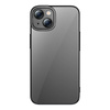 BASEUS ZESTAW OCHRONNY DO IPHONE 14 PLUS ETUI I SZKŁO HARTOWANE CZARNY