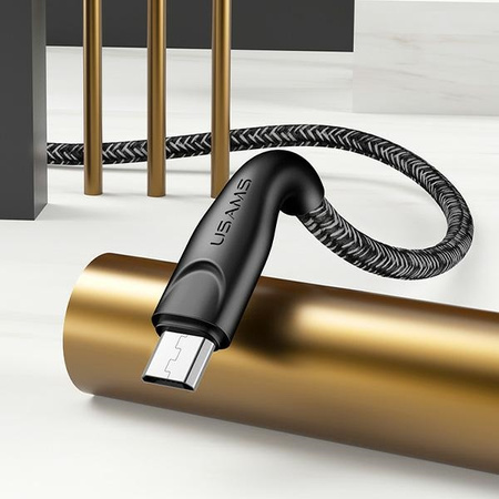USAMS KABEL MICRO USB 1M DO TELEFONÓW ANDROID Z FUNKCJĄ SZYBKIEGO ŁADOWANIA