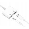 ADAPTER USB-C MINI JACK 3,5MM PRZEJŚCIÓWKA KABEL AUX DO SAMSUNG IPHONE DAC