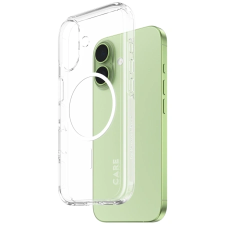 Etui CARE by PanzerGlass Flagship Urban Explorer w. White MagSafe na iPhone 17 - przezroczyste