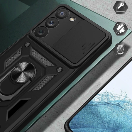 HURTEL ETUI HYBRID ARMOR CAMSHIELD DO SAMSUNG GALAXY S23+ PANCERNY