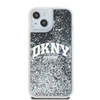 DKNY ETUI HARDCASE LIQUID GLITTER BIG LOGO DO IPHONE 15 PLUS 14 PLUS 6.7