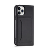 Magnet Card Case etui do iPhone 12 Pro Max pokrowiec portfel na karty kartę podstawka czarny