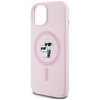 KARL LAGERFELD ETUI SILICONE KARL&CHOUPETTE DO IPHONE 15 DO MAGSAFE