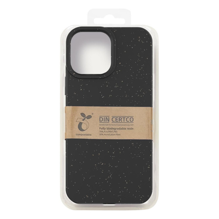 Eco Case etui iPhone 14 Pro silikonowy degradowalny pokrowiec czarne