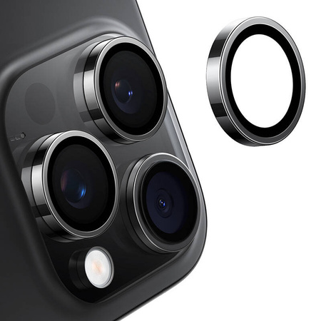 TORRAS SZKŁO LENSGUARD DO IPHONE 16 PRO OCHRONA APARATU Z ŁATWĄ INSTALACJĄ