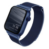 UNIQ pasek Dante Apple Watch Series 4/5/6/7/8/SE/SE2 38/40/41mm Stainless Steel niebieski/marine blue