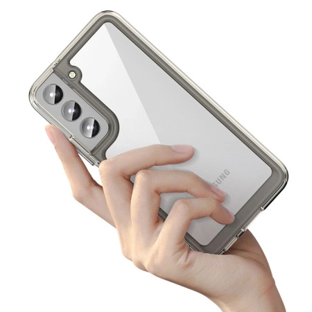 HURTEL CASE POKROWIEC SZTYWNY DO SAMSUNG GALAXY S22 PLUS Z RAMKĄ OCHRONNĄ