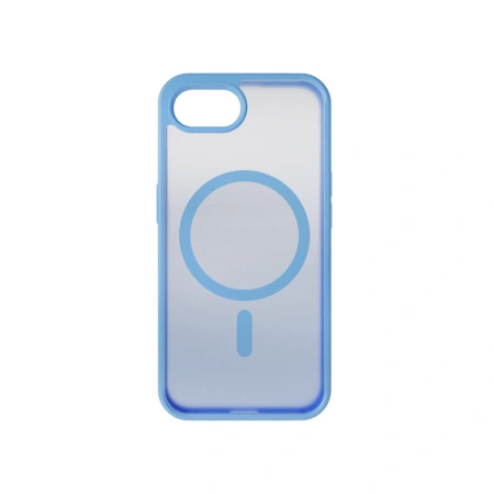 Etui silikonowe Puro Gradient MagSafe do iPhone 16e - niebieskie