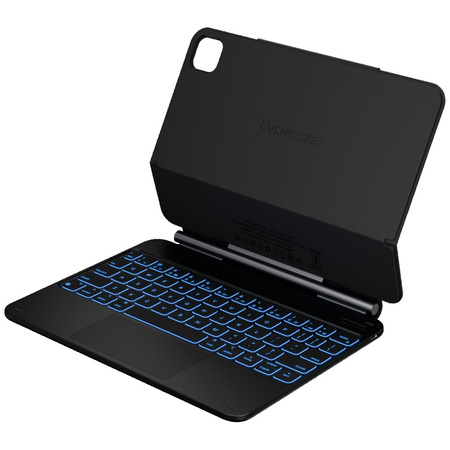 Etui Typecase Edge z klawiaturą do iPad  Air 11" 2024/2025 czarny