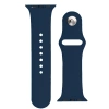 Silicone Strap APS silikonowa opaska do Watch Ultra / 8 / 7 / 6 / 5 / 4 / 3 / 2 / SE (45 / 44 / 42mm) pasek bransoleta do zegarka ciemnoniebieski