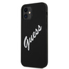 Guess GUHCP12SLSVSBW iPhone 12 mini 5,4" czarno biały/black white hardcase Silicone Vintage