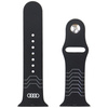 AUDI PASEK DO APPLE WATCH 44 45 46 49MM Z SILIKONOWYM GEOMETRYCZNYM WZOREM