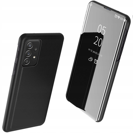 HURTEL ETUI CASE DO SAMSUNG GALAXY A73 CLEAR VIEW Z KLAPKĄ BEZPIECZEŃSTWO