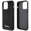 Etui Guess Sequin Script Metal na iPhone 15 Pro Max - czarne