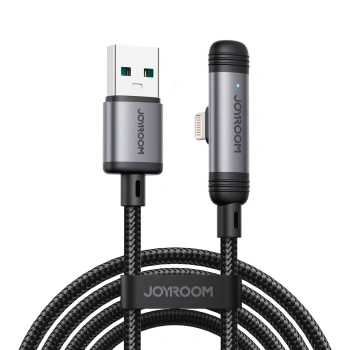 JOYROOM KABEL LIGHTNING 90° 1,2M DO APPLE IPHONE 7 8 X 3A SZYBKIE