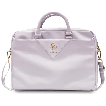 Guess Torba GUCB15ZPGSTEGU 16fioletowy/purple Triangle 4G