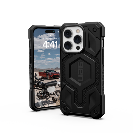 UAG Monarch - obudowa ochronna do iPhone 14 Pro kompatybilna z MagSafe (kevlar-black)