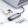 MCDODO PRZEJŚCIÓWKA ADAPTER HUB USB-C HDMI USB SD GIGABIT RJ45 DO MACBOOK M