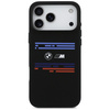 Etui BMW M Silicon Horizontal Line       MagSafe do iPhone 17 Pro Max czarny