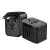 TECH-PROTECT ADAPTER PRZEJŚCIÓWKA TA200 DO EU UK US AU CZARNY