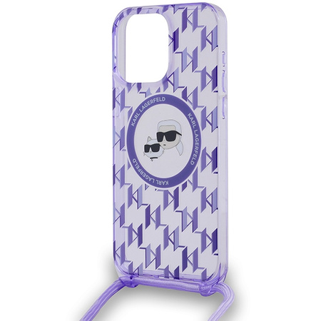 KARL LAGERFELD KLHMP15LHCKCKLCU CASE DO IPHONE 15 PRO Z MAGNETYCZNĄ FUNKCJĄ