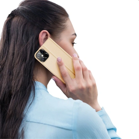 DUX DUCIS SKIN PRO ETUI KABURA POKROWIEC Z KLAPKĄ DO IPHONE 12 PRO MAX