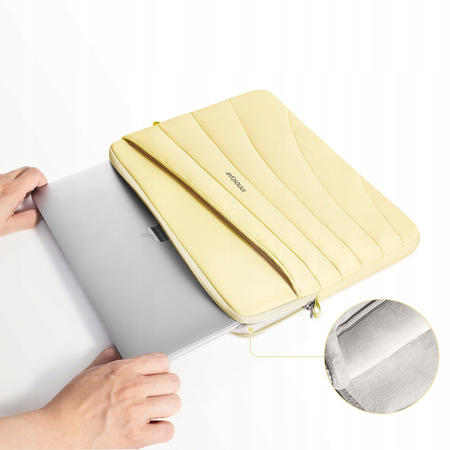INNOSTYLE TORBA NA LAPTOPA 13 14 WODOODPORNA CARRYLITE ELASTIC STRAP ŻÓŁTA