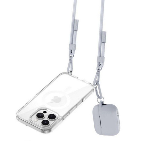 TECH-PROTECT C5SE ROPE CROSSBODY STRAP STEEL GREY