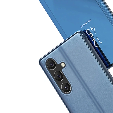 HURTEL ETUI CLEAR VIEW DO SAMSUNG GALAXY S25+ Z KLAPKĄ OCHRONA ELEGANCKIE