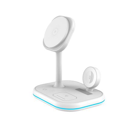 TECH-PROTECT ŁADOWARKA WIRELESS 3IN1 MAGNETIC DO MAGSAFE DO IPHONE 12 13 14