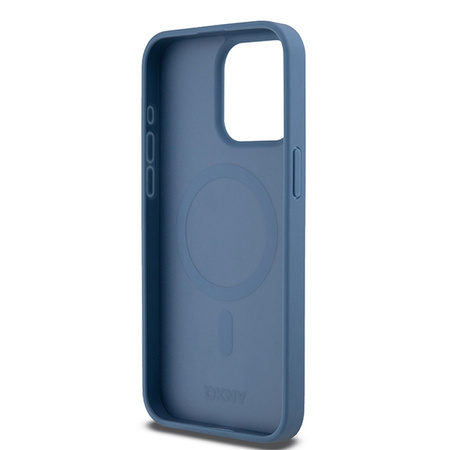 DKNY ETUI HARDCASE LEATHER MONOGRAM DO IPHONE 15 PRO MAX 6.7 Z LOGO