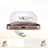 Kabel Baseus Dynamic 4 Pro 100W USB-C - USB-C 1m - różowy