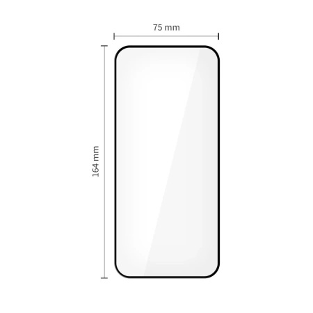 TECH-PROTECT SZKŁO HARTOWANE GLASS FIT+ DO XIAOMI REDMI 15 4G 5G 2-PAK