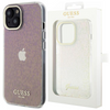 Guess GUHCP15SHDECMP iPhone 15 6.1" różowy/pink hardcase IML Faceted Mirror Disco Iridescent