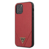 Guess GUHCP12LVSATMLRE iPhone 12 Pro Max 6,7"  czerwony/red hardcase Saffiano