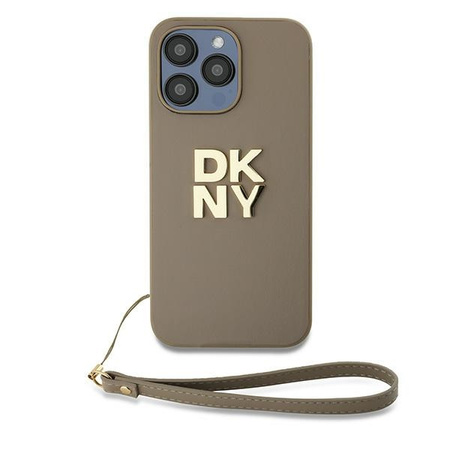 DKNY ETUI HARDCASE DO IPHONE 15 PRO 6.1 Z PASKIEM I WZMOCNIONYM TYŁEM