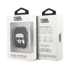 Etui Karl Lagerfeld Silicone Ikonik na AirPods 1/2 - czarne